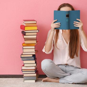 Bücher lesen Miniaturbild